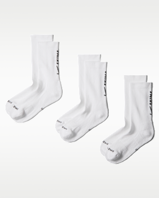 NIKE公式】NikeSKIMS Dri-FIT ウィメンズ Dri-FIT クルーソックス (3足